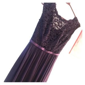 Short Lace and Mesh Dress